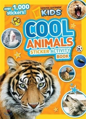 Cool Animals Sticker Activity Book [With Sticker(s)]