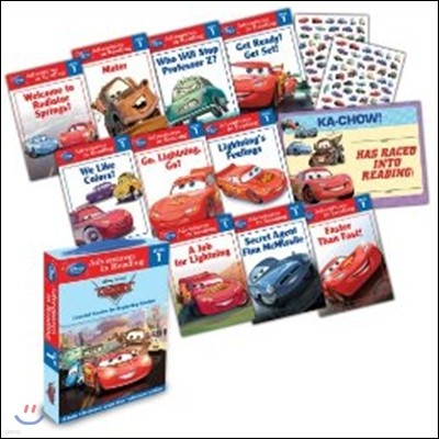 Reading Adventures Cars Level 1 Boxed Set