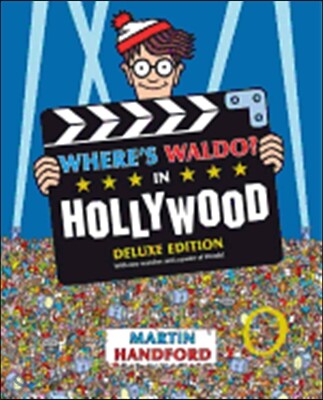 Where's Waldo? in Hollywood: Deluxe Edition with New Searches and Collectible Poster (a Hidden Object Activity Book with Search & Find Puzzles and Spo
