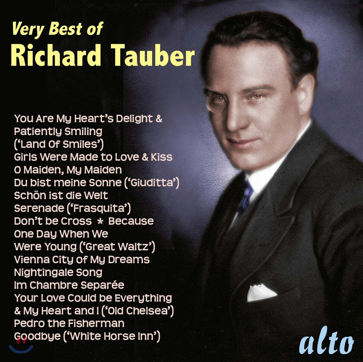 리하르트 타우버 베스트 테너 작품집 (Very Best of Richard Tauber)