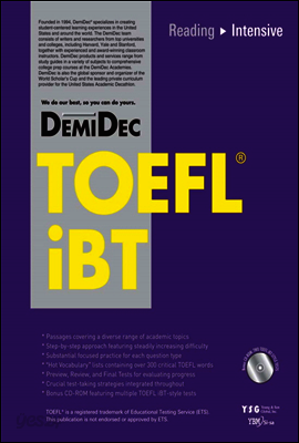DemiDec TOEFL® iBT READING Intensive