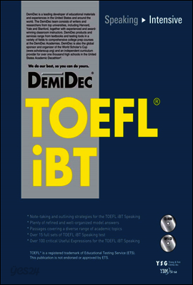 DemiDec TOEFL® iBT SPEAKING Intensive
