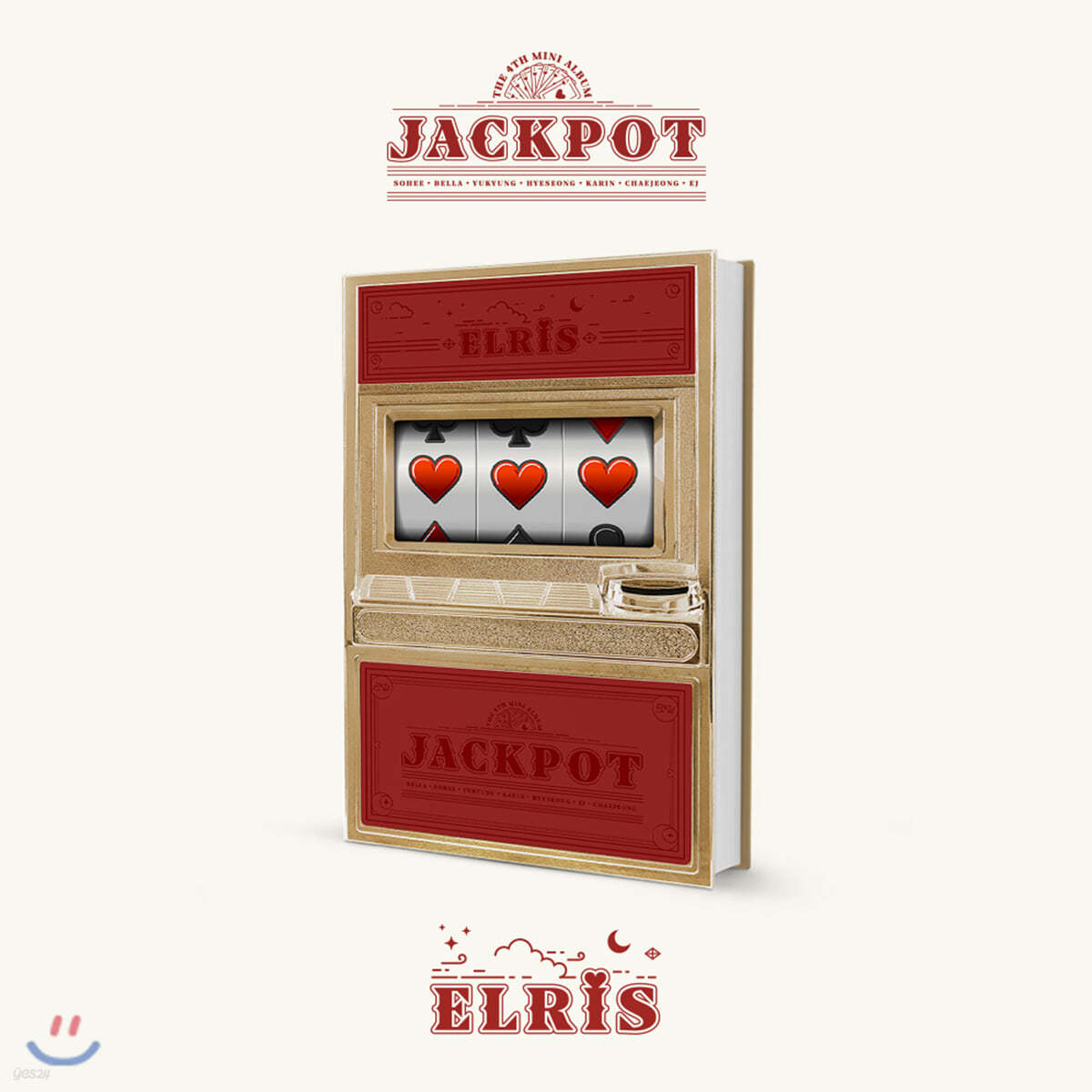 엘리스 (ELRIS) - 미니앨범 4집 : JACKPOT [Red Ver.]