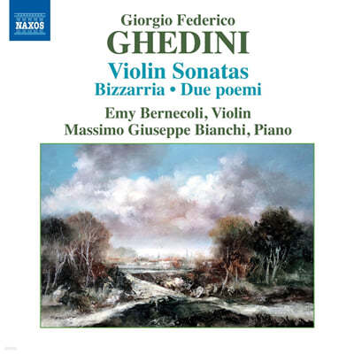 Massimo Giuseppe BIanchi Ե: ̿ø ǾƳ븦  ǰ (Ghedini : Complete Works For Violin and Piano) 