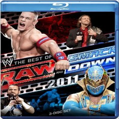 WWE: The Best of Raw and SmackDown 2011 (WWE:  Ʈ    ƴٿ) (ѱ۹ڸ)(Blu-ray) (2012)