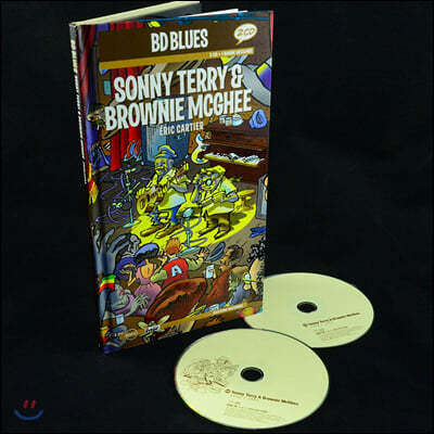 일러스트로 만나는 소니 테리 & 브라우니 맥기 (Sonny Terry & Brownie McGhee Illustrated by Eric Cartier 에릭 카르티에)