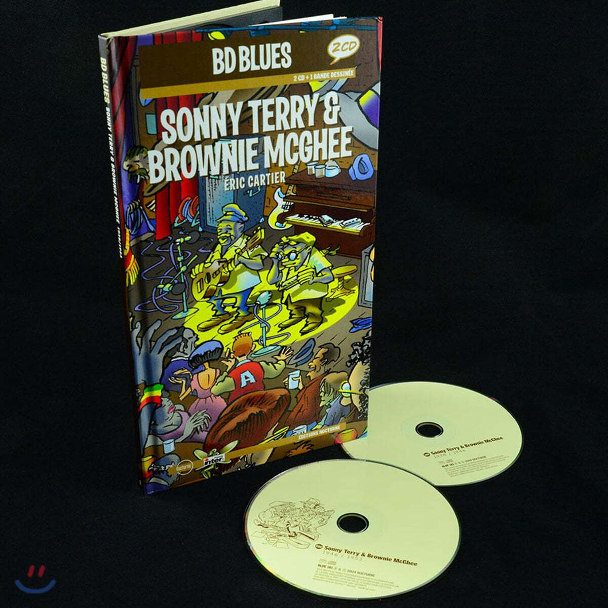 일러스트로 만나는 소니 테리 &amp; 브라우니 맥기 (Sonny Terry &amp; Brownie McGhee Illustrated by Eric Cartier 에릭 카르티에)