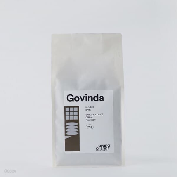 [오랑오랑 커피클럽] 커피 원두 다크 로스팅 블렌드 고빈다 Blend Govinda 500g