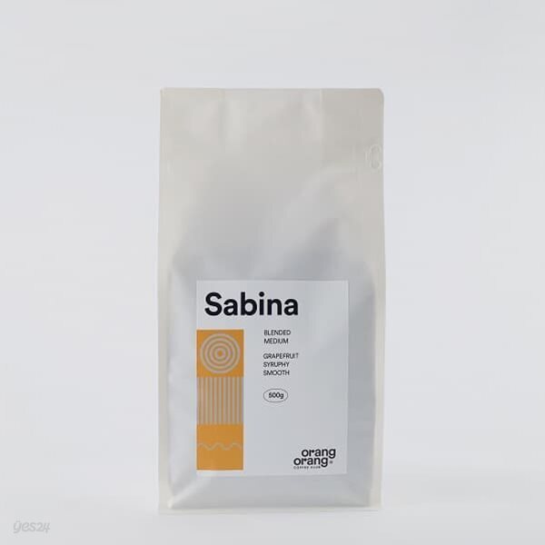 [오랑오랑 커피클럽] 커피 원두 라이트 로스팅 블렌드  사비나 Blend Sabina 500g