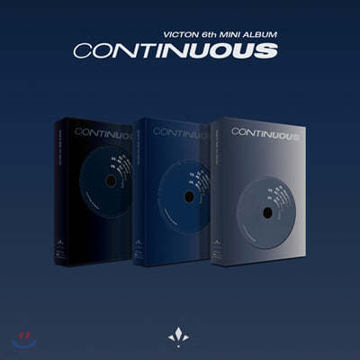 빅톤 (Victon) - 미니앨범 6집 : Continuous (BLUE/DARK/LIGHT Ver. 중 랜덤발송)