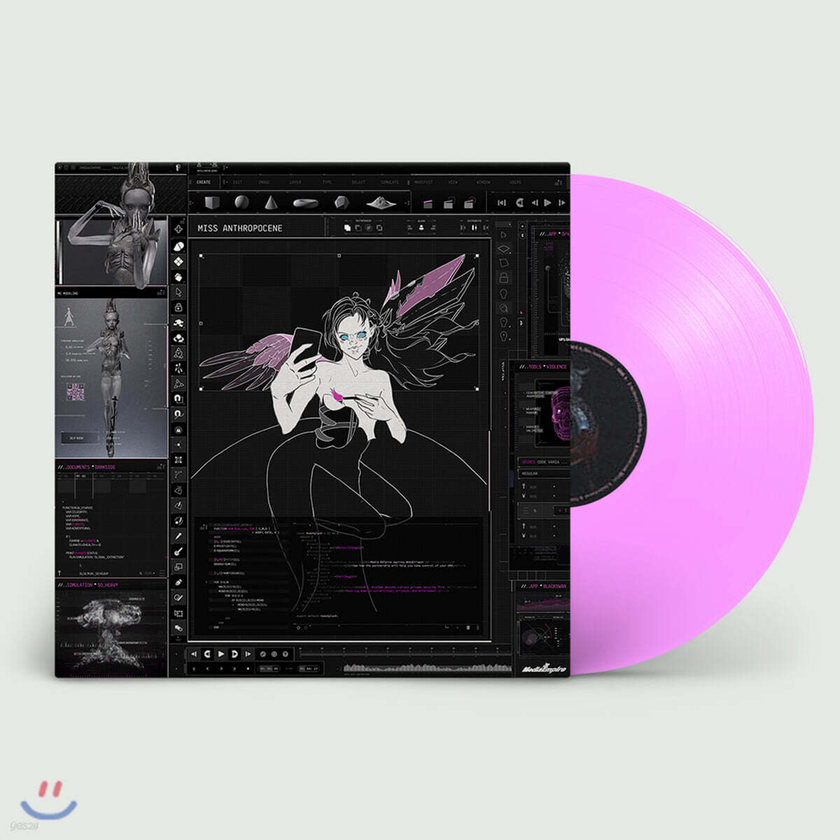 Grimes (그라임스) - 5집 Miss Anthropocene [핑크 컬러 LP]