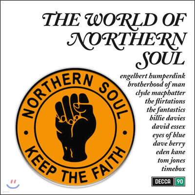 Various Artists — 노던 소울 대표작 모음집 (The World of Northern Soul) 앨범 커버