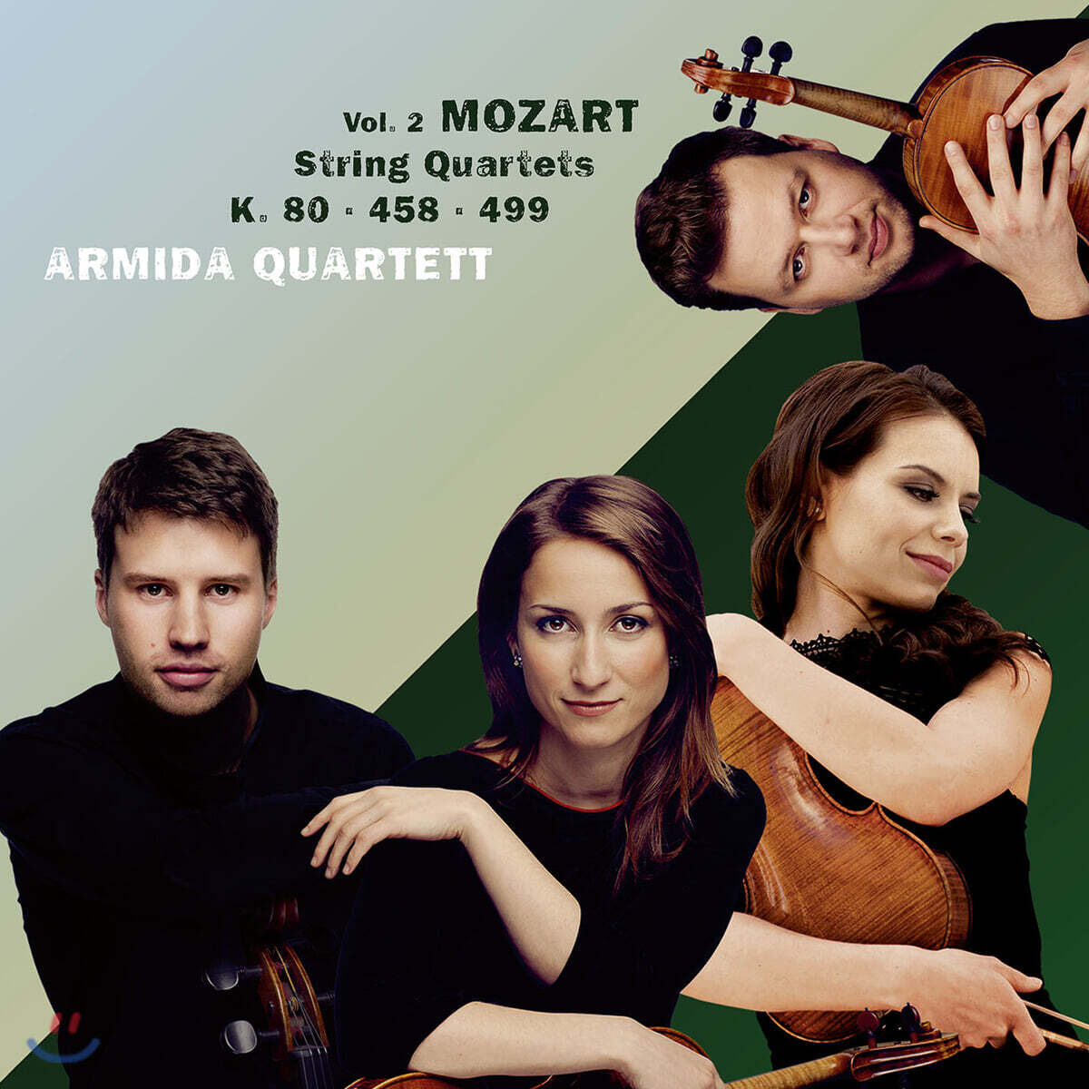 Armida Quartett 모차르트: 현악사중주 1번 '로디', 17번 '사냥', 20번 '호프마이스터' (Mozart: String Quartets Vol. 2 - K.80, 458, 499)