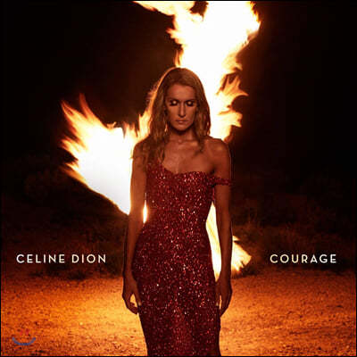Celine Dion (셀린 디온) - 12집 Courage [루비 레드 컬러 2LP]