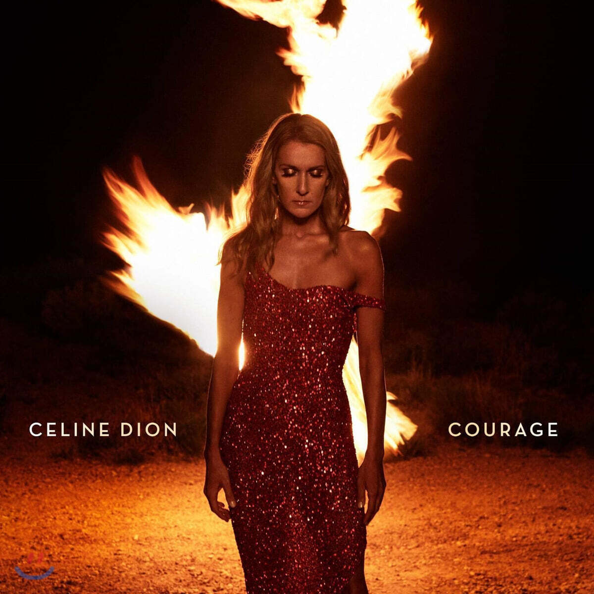 Celine Dion (셀린 디온) - 12집 Courage [루비 레드 컬러 2LP]
