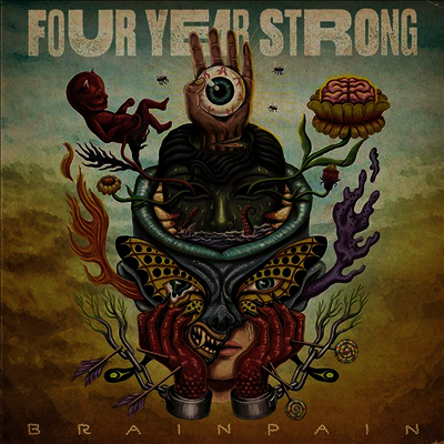 Four Year Strong — Brain Pain 앨범 커버