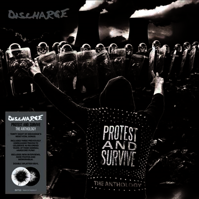 Discharge — Protest And Survive: The Anthology (Gatefold) 앨범 커버