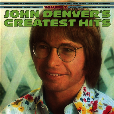 John Denver — Greatest Hits Volume 2 (Gatefold) 앨범 커버