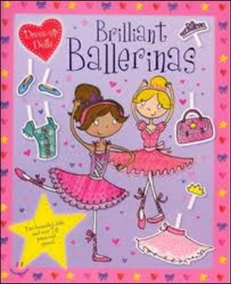 Press Out Dolls: Ballerinas (Sticker and Activity Book) 스티커북