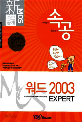 신 MOS 족보공개 속공 워드 2003 EXPERT