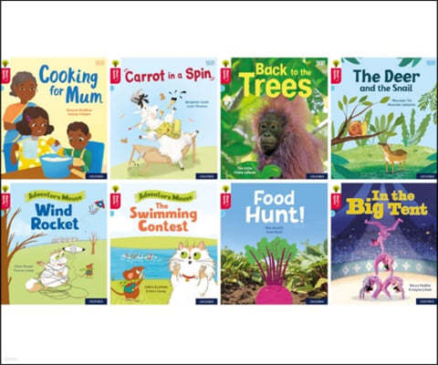 Oxford Reading Tree Word Sparks: Level 4: Mixed Pack of 8