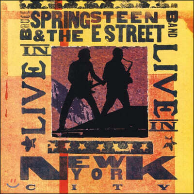 Bruce Springsteen — Live in New York 앨범 커버