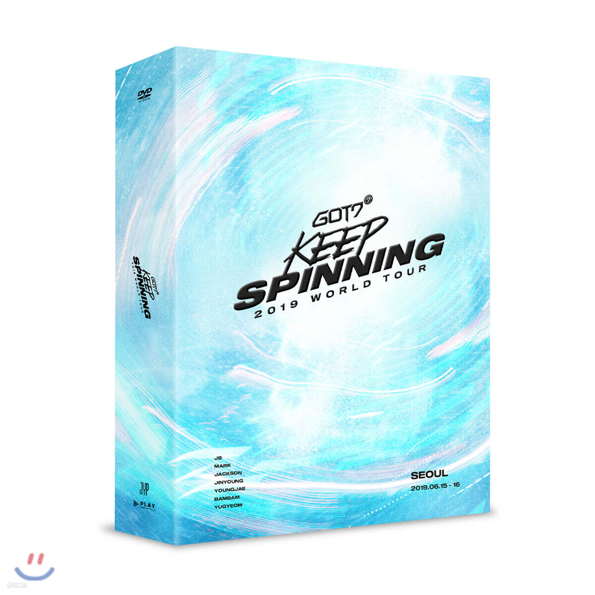 갓세븐 (GOT7) - GOT7 2019 WORLD TOUR 'KEEP SPINNING' IN SEOUL DVD
