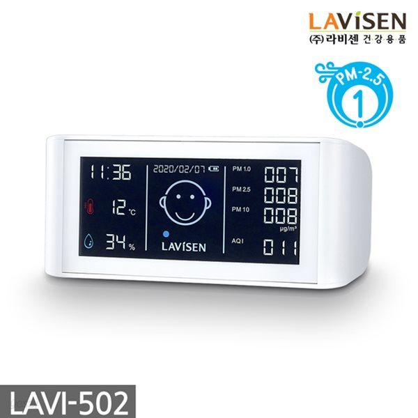 라비센(LAVISEN) 미세먼지 측정기 LAVI-502