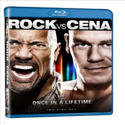 WWE: The Rock vs. John Cena - Once in a Lifetime (WWE:   vs  ó) (ѱ۹ڸ)(Blu-ray) (2012)