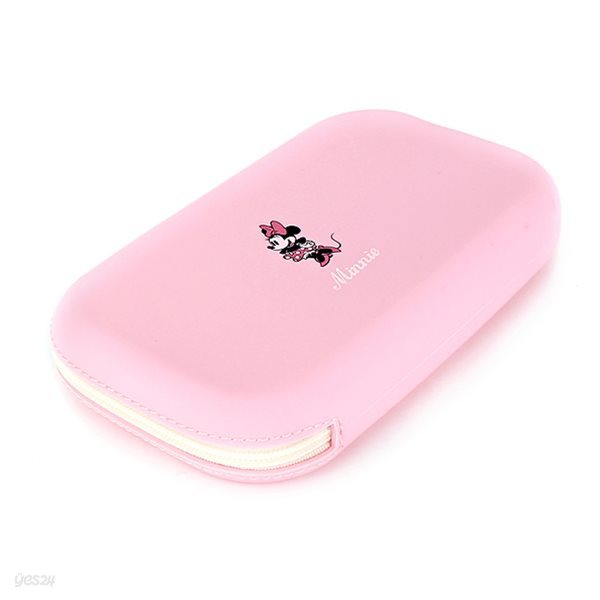 미니포인트 실리콘 파우치 디즈니 핑크 필통 MK0289
