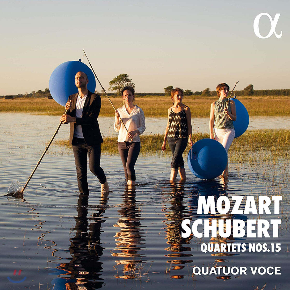 Quatuor Voce 모차르트 / 슈베르트: 현악 4중주 15번 - 보체 사중주단 (Mozart / Schubert: Quartets K.421, D.887)