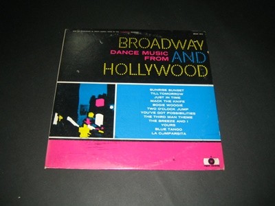 브로드웨이 그리고 헐리우드 (broadway and hollywood) LP음반
