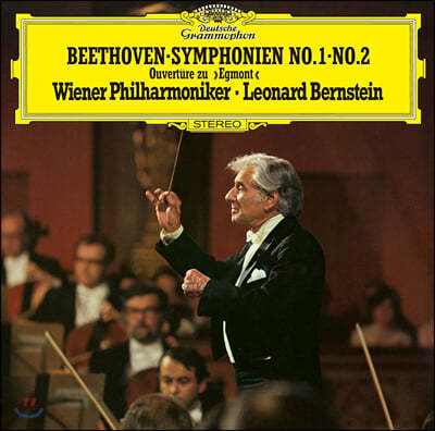 Leonard Bernstein 亥:  1, 2, ׸Ʈ  (Beethoven: Symphony Op. 21, 36, Egmont Overture)