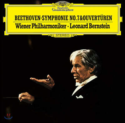 Leonard Bernstein 亥:  7, 3  (Beethoven: Symphony Op. 92, 3 Overtures)