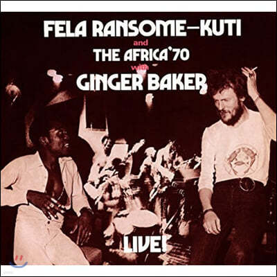 Fela Kuti ( Ƽ) - Fela With Ginger Baker Live! [LP]