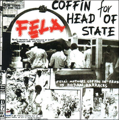 Fela Kuti — Coffin for Head of State 앨범 커버