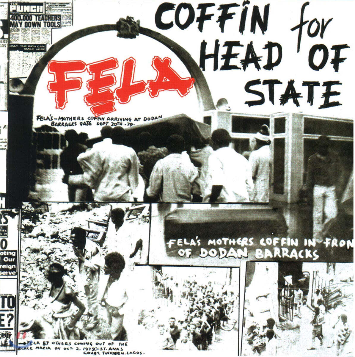 Fela Kuti (펠라 쿠티) - Coffin for Head of State [LP]
