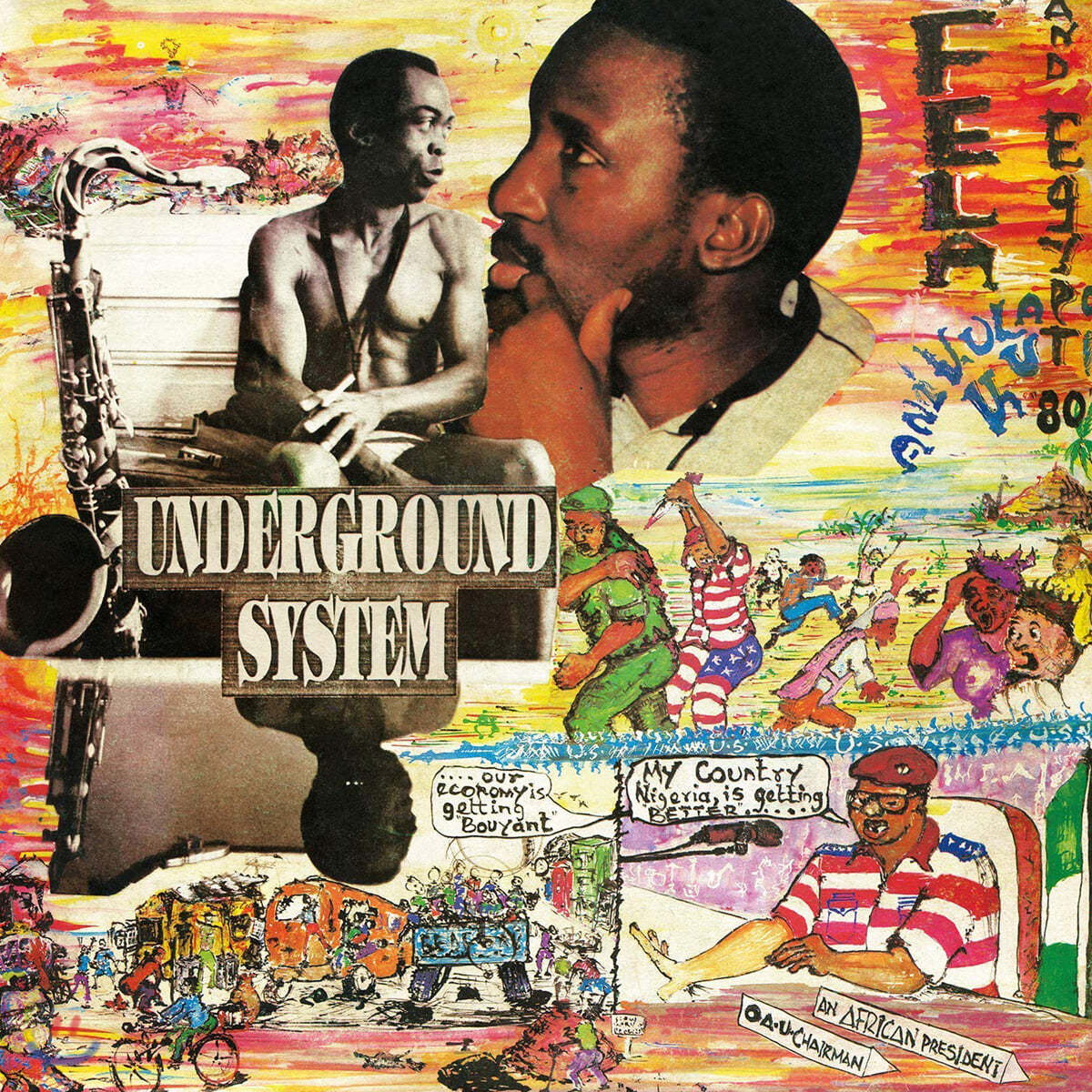 Fela Kuti (펠라 쿠티) - Underground System  [LP]