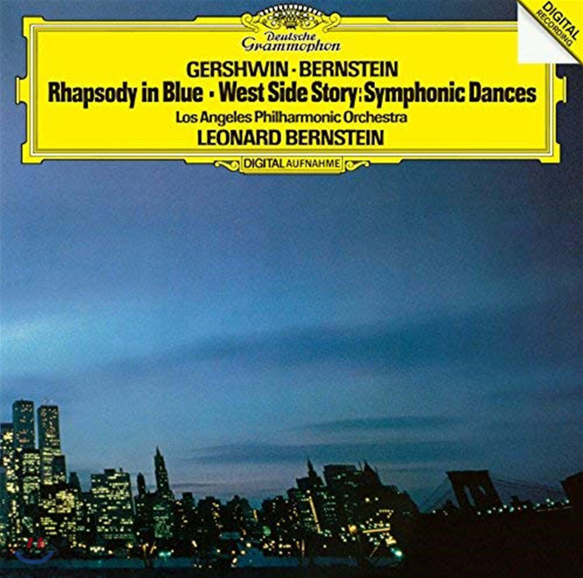 Leonard Bernstein 거슈윈: 랩소디 인 블루 / 번스타인: 교향적 무곡 '웨스트 사이드 스토리' (Gershwin : Rhapsody in Blue / Bernstein: West Side Story)