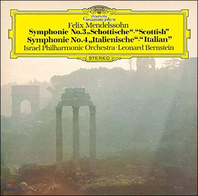 Leonard Bernstein ൨:  3, 4 (Mendelssohn: Symphony Op. 56, 90)