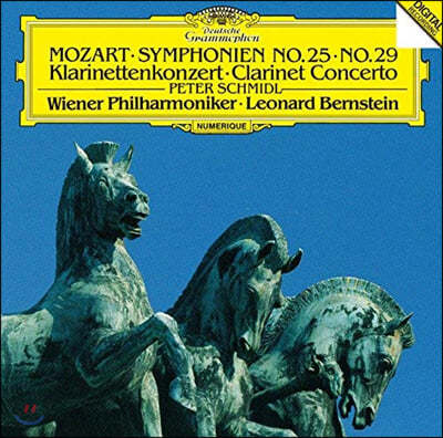 Leonard Bernstein Ʈ:  25, 29, Ŭ󸮳 ְ (Mozart: Symphony K201, 183 Clarinet Concert)