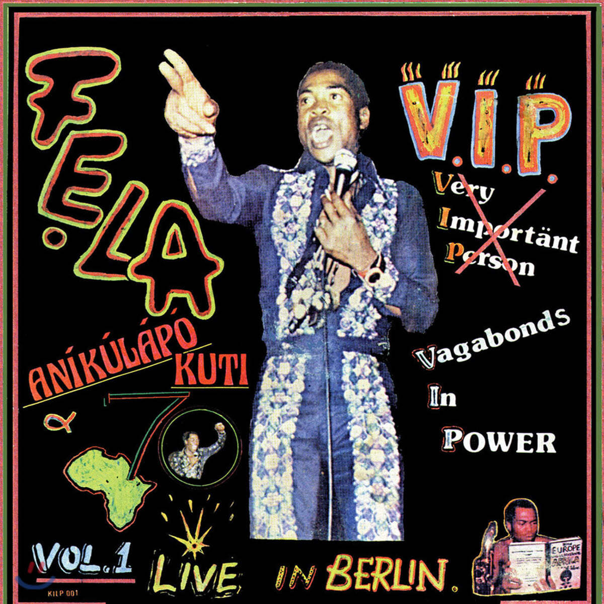 Fela Kuti (펠라 쿠티) - V.I.P. [LP]