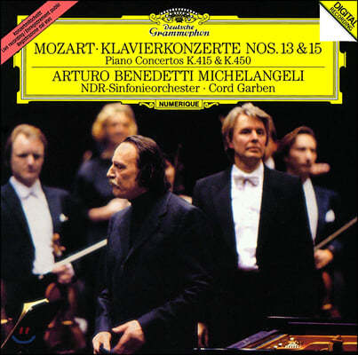 Arturo Benedetti Michelangeli Ʈ: ǾƳ ְ 13, 15 (Mozart: Piano Concertos K.415, 450)