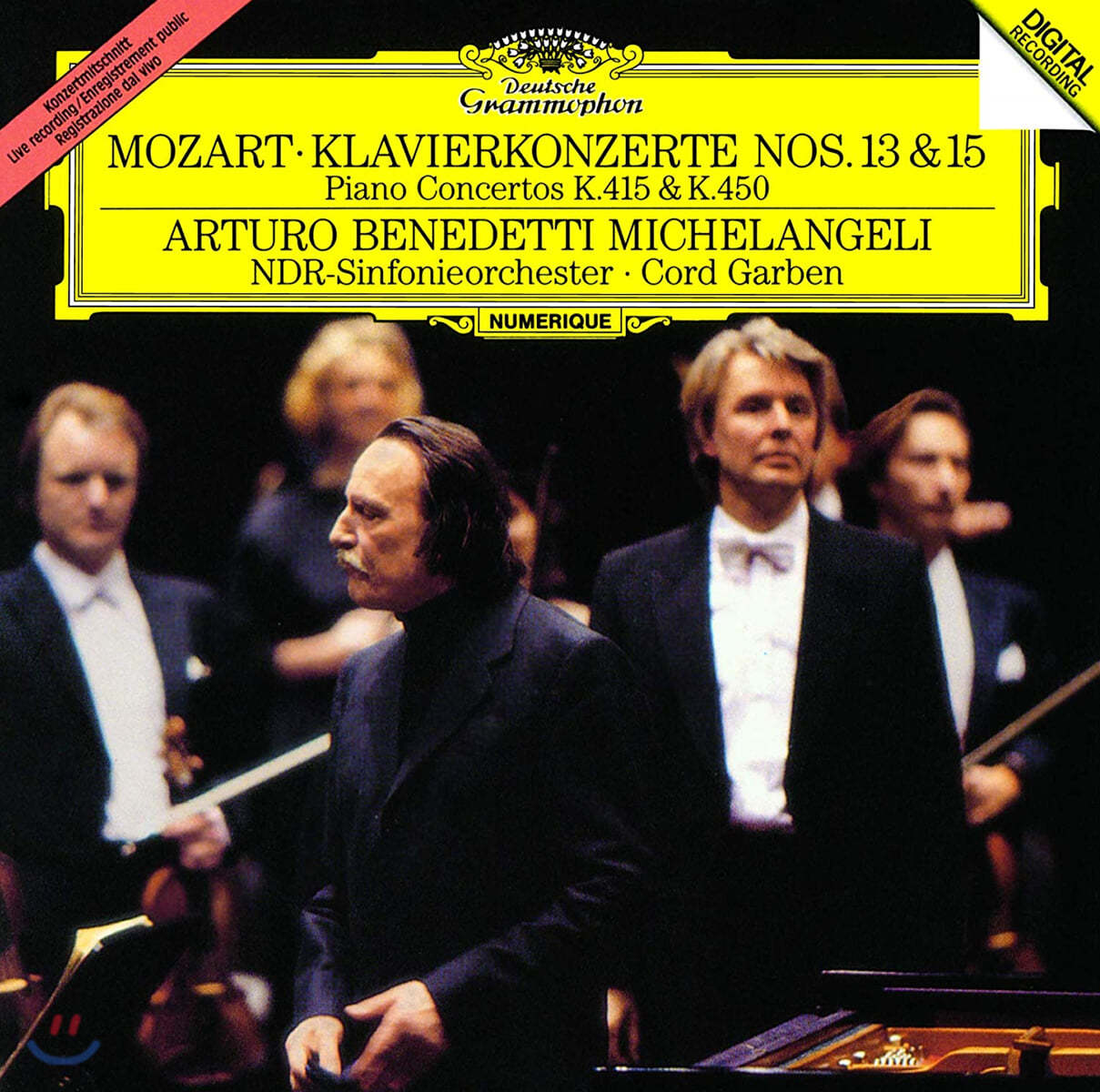 Arturo Benedetti Michelangeli 모차르트: 피아노 협주곡 13, 15번 (Mozart: Piano Concertos K.415, 450)