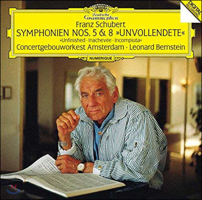 Leonard Bernstein Ʈ:  5, 8 (Schubert: Symphonies D759, 485)