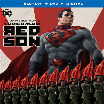 Superman: Red Son (۸  ) (ѱ۹ڸ)(Blu-ray+DVD)