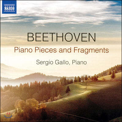 Sergio Gallo 베토벤: 피아노 소품과 단편 작품집 (Beethoven: Piano Pieces and Fragments)