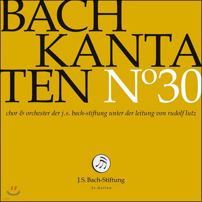 Rudolf Lutz : ĭŸŸ 30 (Bach: Kantaten Vol. 30 BWV.55, 68, 105)