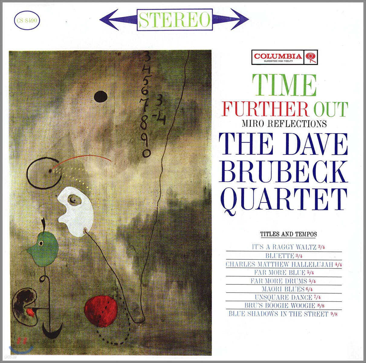 The Dave Brubeck Quartet (데이브 브루벡 쿼텟) - Time Further Out [LP]