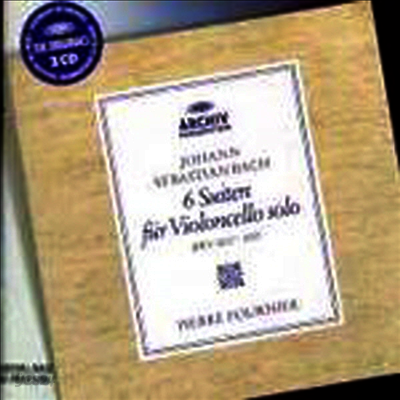 바흐 : 무반주 첼로 모음곡 1-6번 (Bach : Suites for Cello Solo Nos.1-6) (2CD) - Pierre Fournier